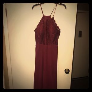 Hailey Paige brides maid dress